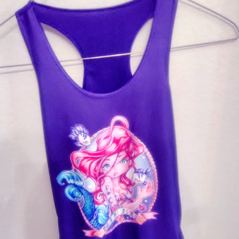 Siren character tank top